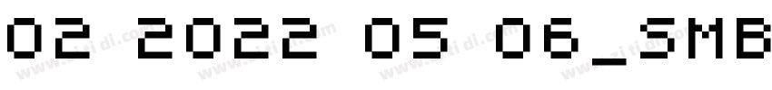 02 2022 05 06_SMBSS_字体转换